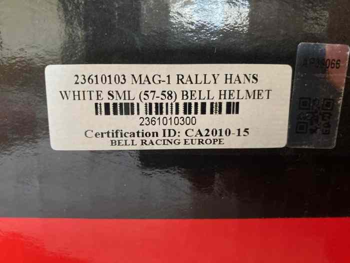 CASQUE BELL MAG-1 RALLY NEUF 2