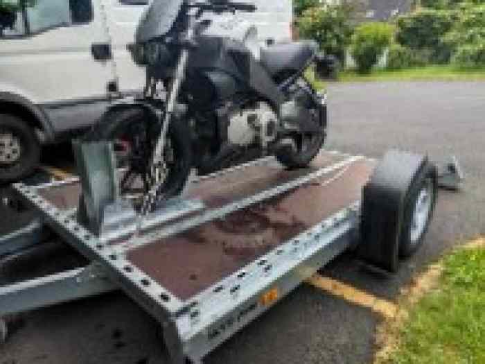 Remorque Abaissable hydraulique quasi neuve Avril 2024 Motos, Quad, Tricke, Kart Cross etc... 1