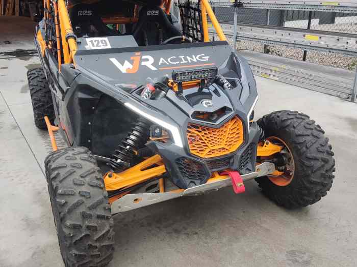 Can am x3 préparer rallye raid
