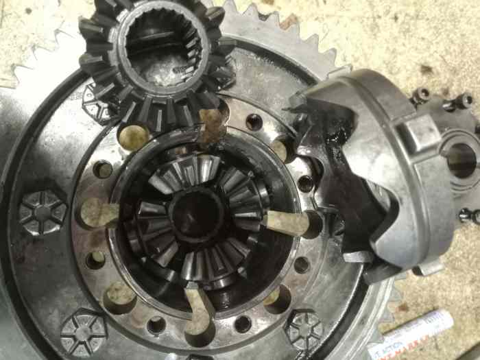 boite de vitesse be3 5 vitesse moteur xu 205 gti couple 12x57 autoblocant revisé rallye 3