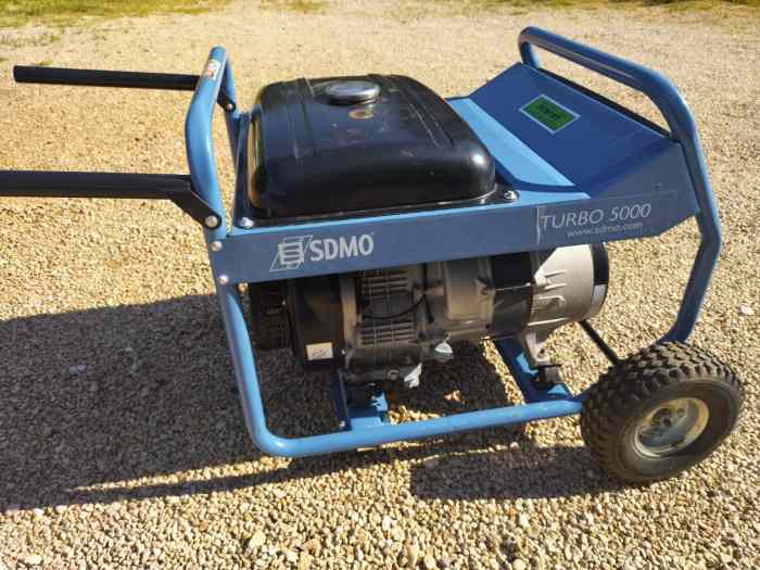 Groupe électrogène SDMO TURBO 5000 0