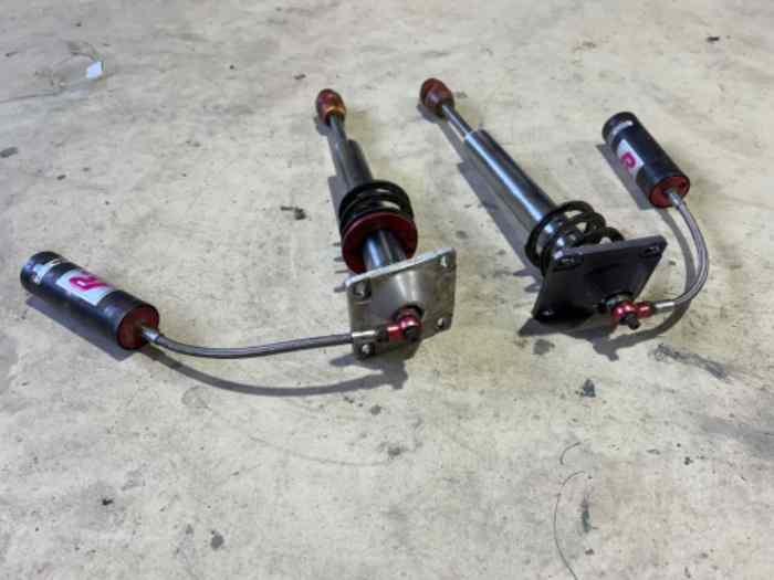 Kit Amortisseurs Avant/arrière Titane CNC 6mm Pour 1/5 HPI Baja 5B 5T 5SC - Pièces RC Voiture Télécommandée - 13
