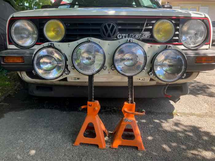Rampe de phares Golf 2