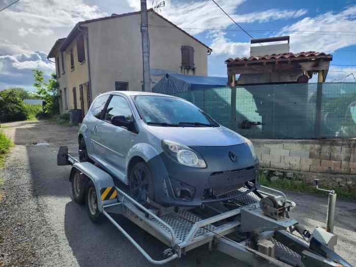 Twingo rs échange plateau remorque