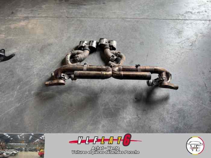 Silencieux inox en X Pipe pour Porsche...