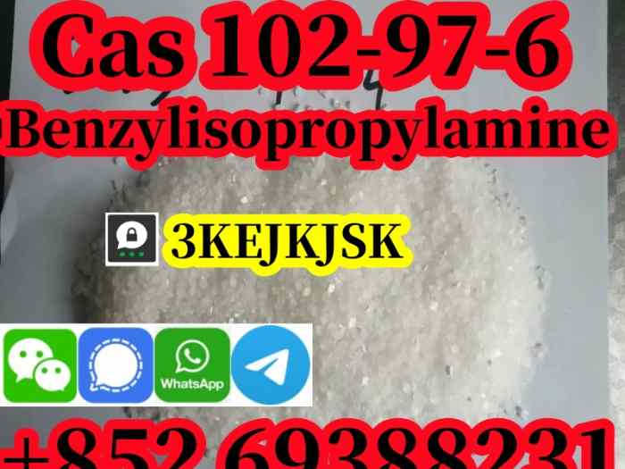 Cristal de benzylisopropylamine Cas 102-97-6 Usine chinoise de très bonne qualité 2