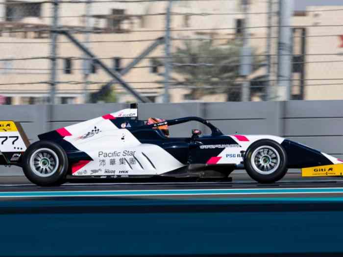 F4 Tatuus T-421 chassis n°036 from 2021 (R-ace GP car)