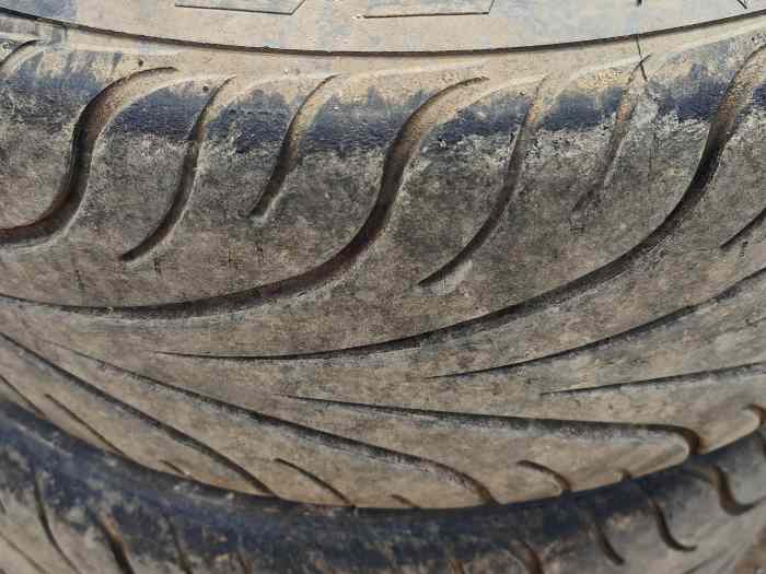 4 Pneus semi slick fédéral 195/50r15