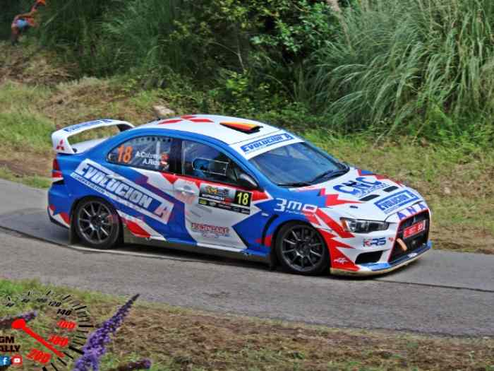 ECHANGE VS R5 / MITSUBISHI EVO X R4 AVEC SEQUENTIAL 5 DRENTH 2