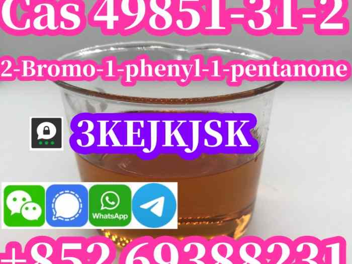2-Bromo-1-phényl-1-pentanone Cas 49851-31-2 Fabricant chinois de la meilleure qualité 1