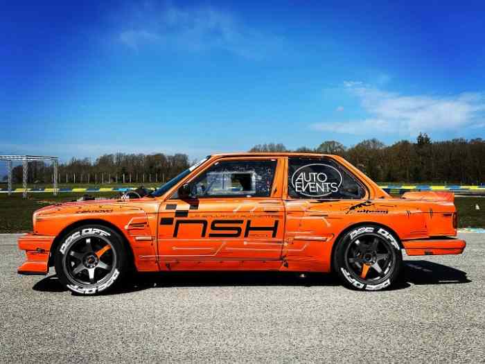 BMW V8 5L compresseur driftcar 1