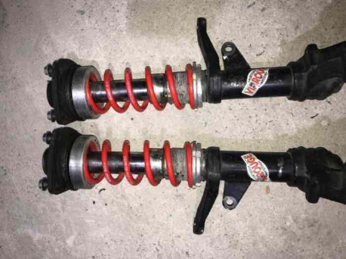 Amortisseurs bilstein combinés filetés et rotulés viarouge 106 / saxo 0