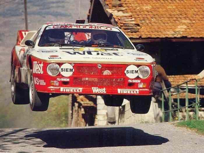 Achat lancia 037 route et S4 , recompe...