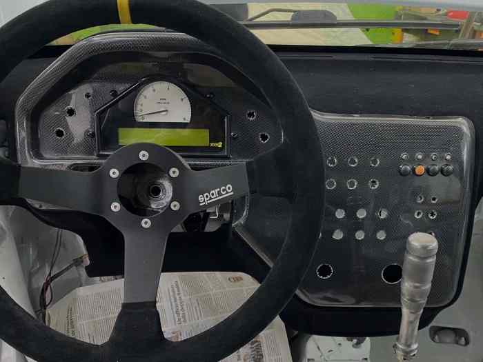 Dashboard Tecno2 Peugeot 106 Rallye 0