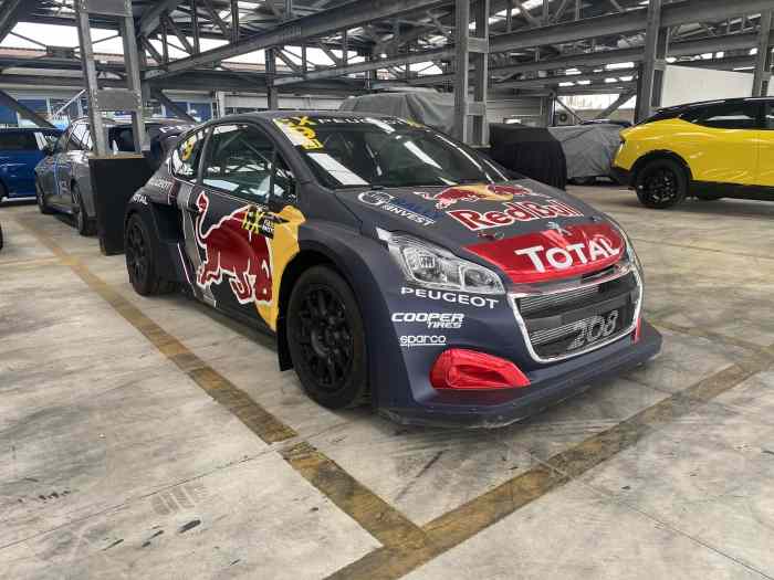 Peugeot 208 WRX Rallycross showcar 0