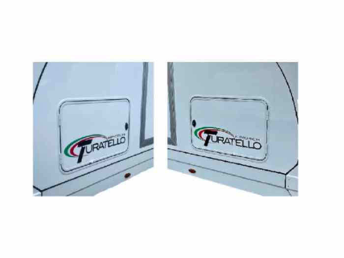 REMORQUE FERMEE TURATELLO PORTE VOITURE TRANSPORT VEHICULES DE COURSE 4