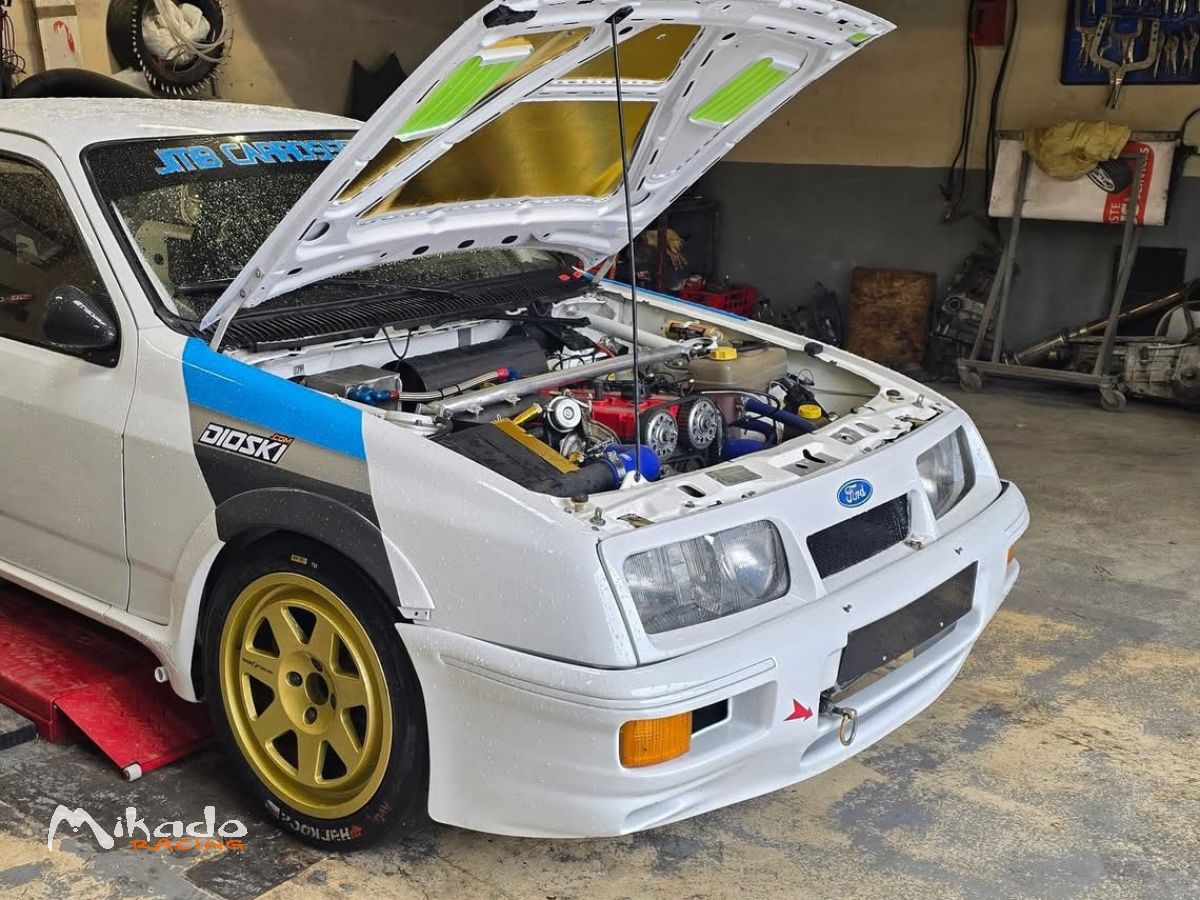 Brade !!! Ford Sierra RS Cosworth GrA PTH reprise Fiesta Rally4 – photo 3 sur 4