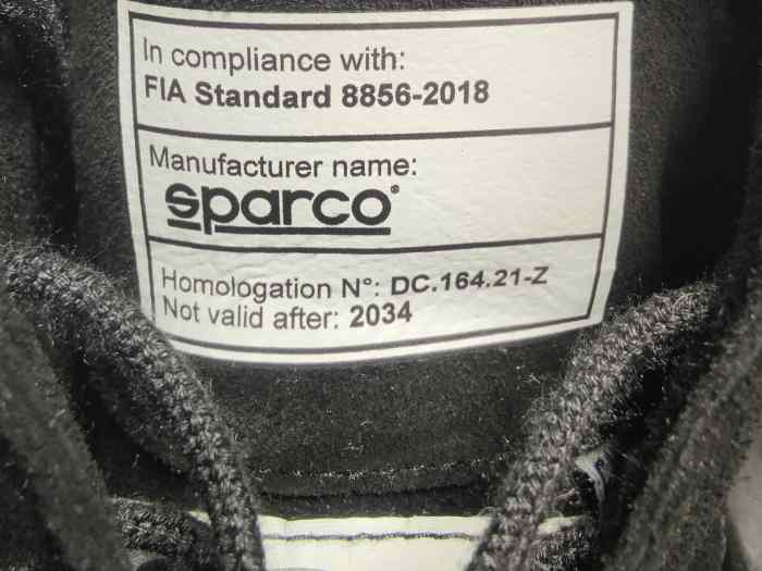 Bottines SPARCO achat aout 2024