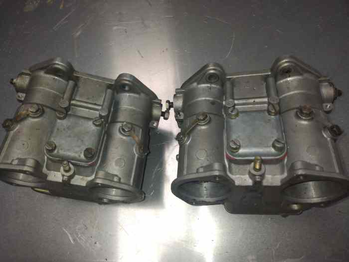 2 Carburateurs Weber double corps 45 2