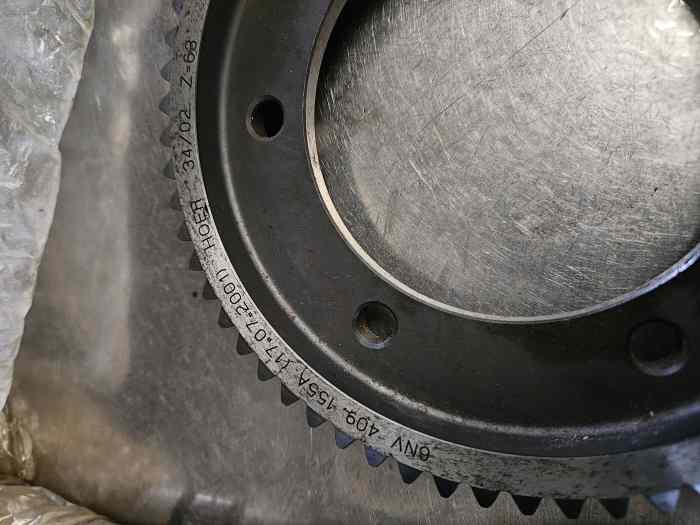 Couple conique pour bv synchro vw polo 1