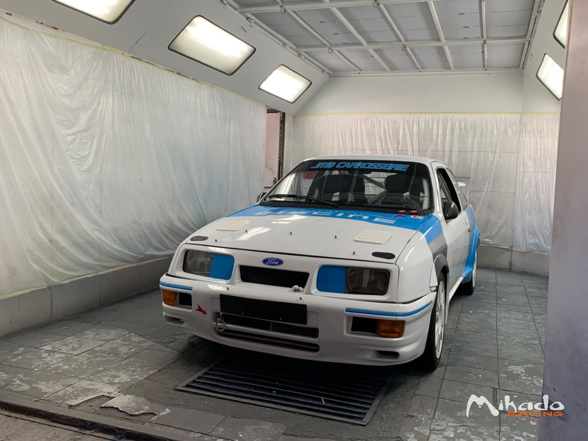 Brade !!! Ford Sierra RS Cosworth GrA PTH reprise Fiesta Rally4 – photo 1 sur 4