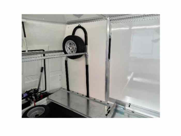 REMORQUE F20 FERMEE TURATELLO PORTE VOITURE TRANSPORT VEHICULES DE COURSE 4