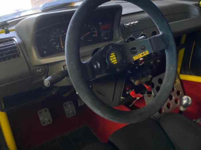 205 rallye grN VHC avec PTH national 1
