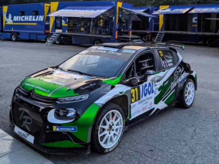 C3 R5 rally2 #139 ex Yoann BONATO 2023 Evo 09/2024 0