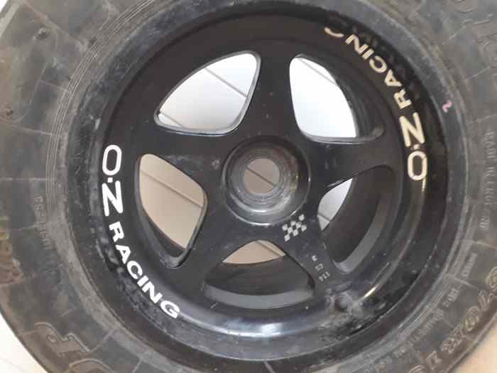 jante OZ avec pneu DUNLOP 230/570/R13