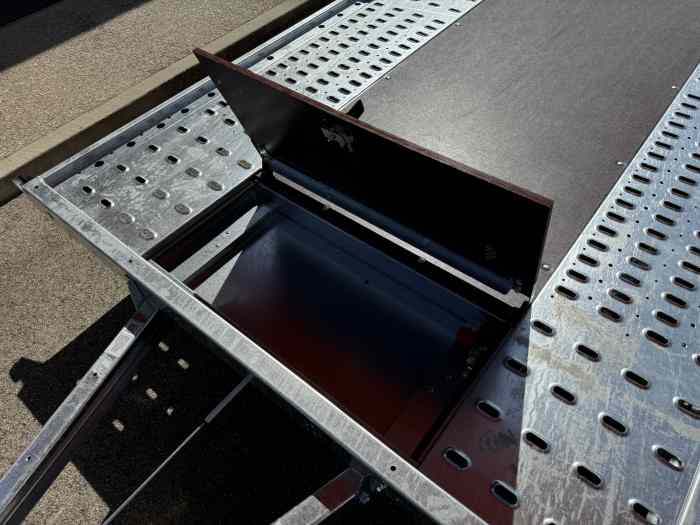 REMORQUE PORTE VOITURE BRIAN JAMES A-TRANSPORTER A4 5.0m X 2.0m 3000 kg / TVA RECUPERABLE / 6233€ HT 4