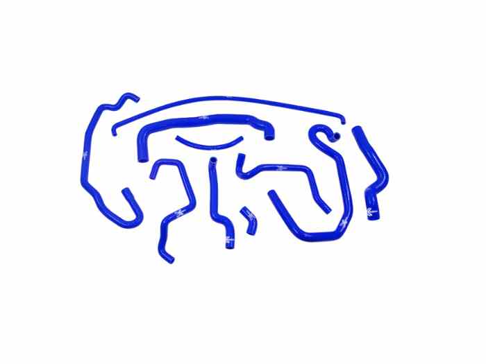 Kit 10 durites refroidissement silicone Peugeot 405 Mi16