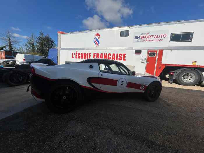 Lotus Elise S3 Cup + remorque brian james 1