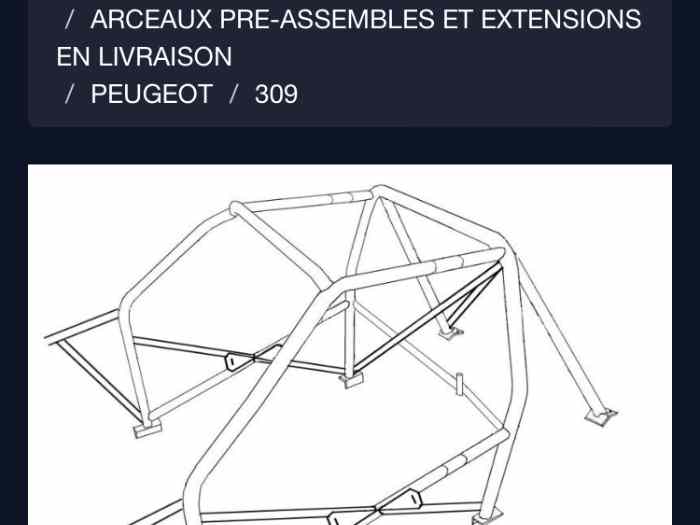 Faire offre - Lot 309 GTI 16 pour montage VHC 0