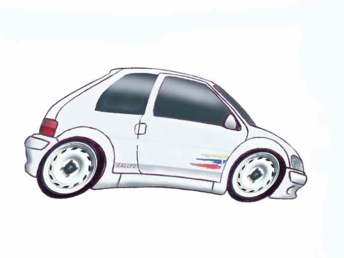 QUI CONNAIT cette peugeot 106 T16 4x4 ...
