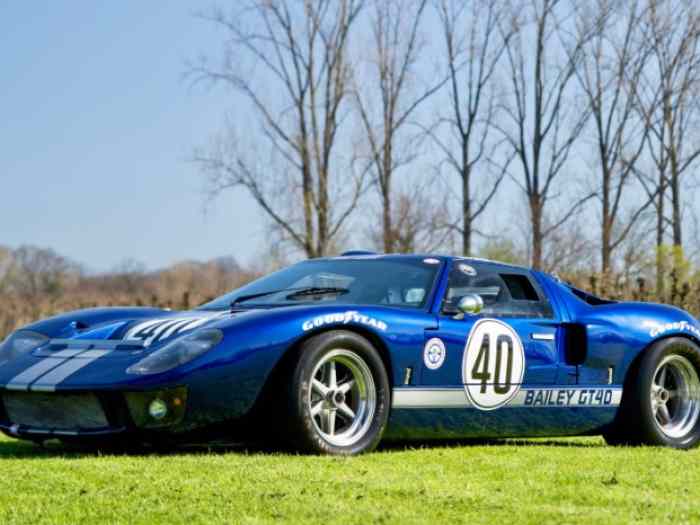 Ford GT40 - replique by Bailey - Très perfomante! Passport HMC/MSA 0