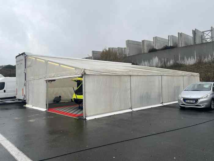 Structure/Motorhome semi-remorque 16 c...