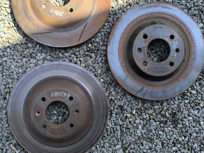 Disques de frein 206 xs volant