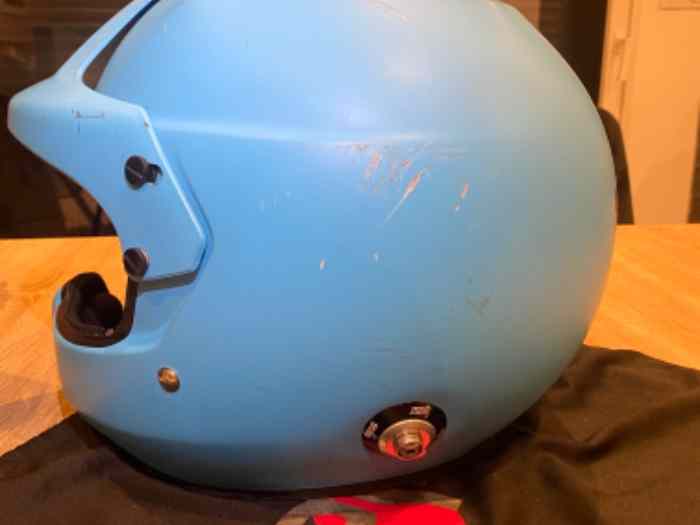 Casque Stilo WRC DES bleu mat 2