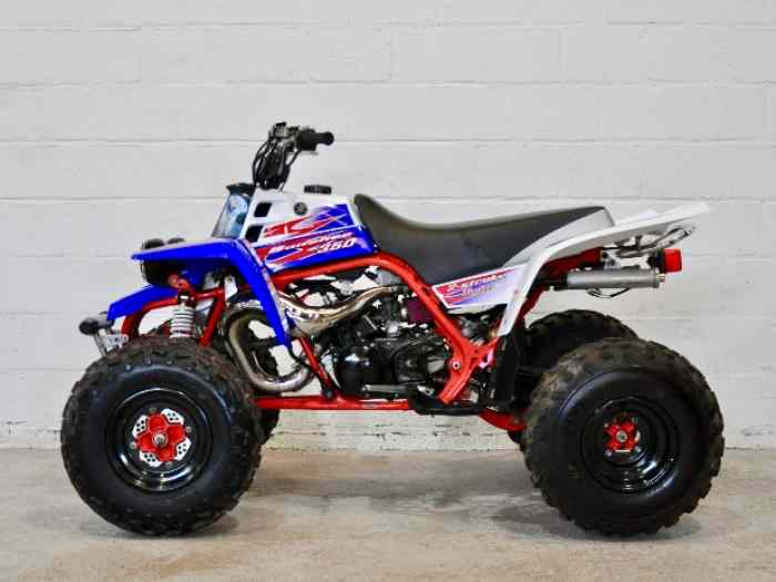 Yamaha YFZ 350 2 Temps ** Banshee Bluish White ** 2