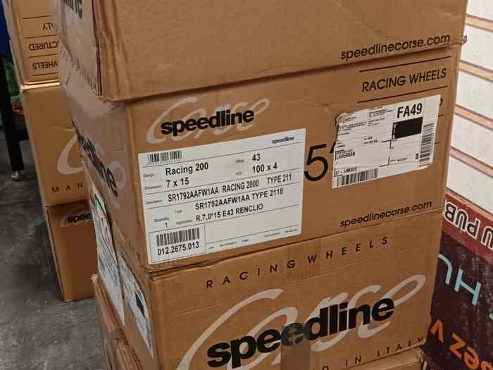 Jantes Speedline neuves en 15p 2