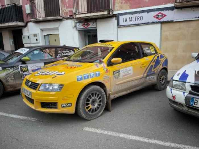 Fiat stilo abarth rally gr.a ex oficial fiat españa, construido por ntechnology, numerado chasis 032 5