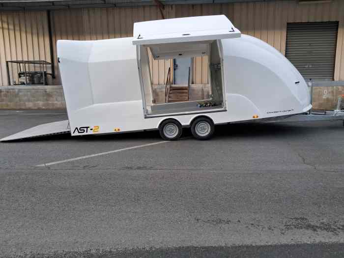 -EN STOCK- Remorque porte voiture ferm...