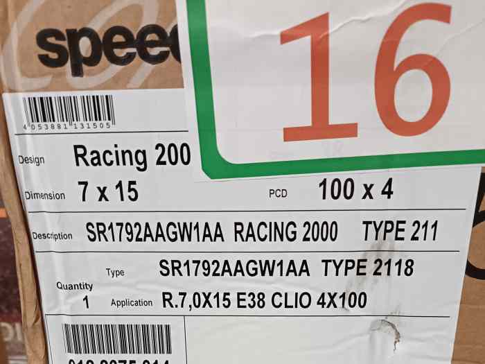 Jantes Speedline neuves en 15p 1