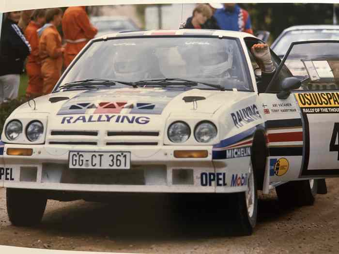 OPEL MANTA 400 EX USINE ( VATANEN / WEBER) 1