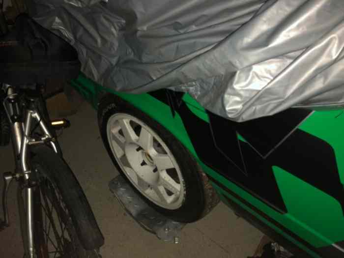 4 jantes + 4 pneus 19/58-15 Hankook