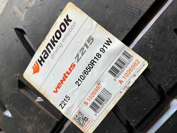 Hankook Ventus Z215 3