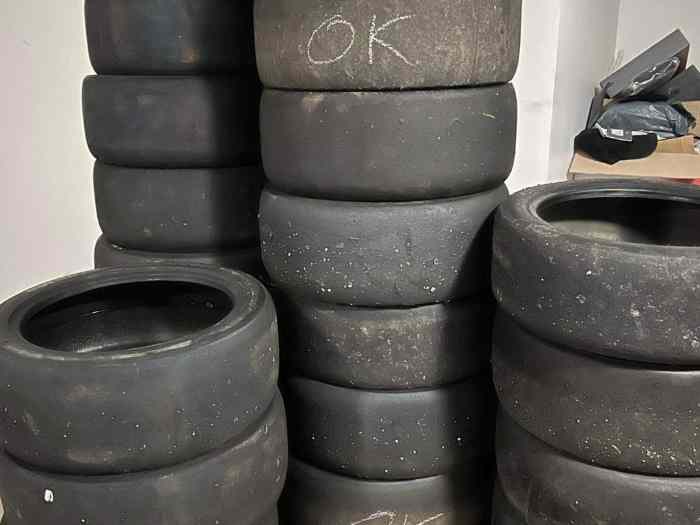 Pneus slick hankook 215/615R17 1