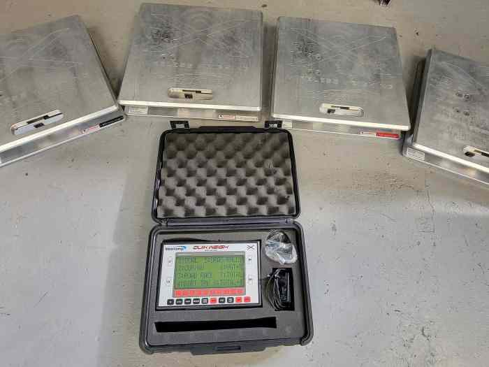 Balances Wifi Intercomp SW650 RFX pour géométrie 0
