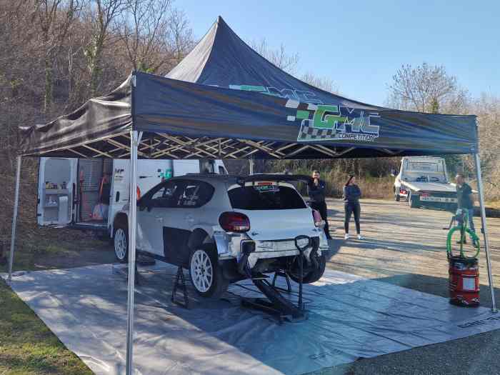 Nouveauté, louez C3 Rally2 full évos 2024 chez GMC Competition 2