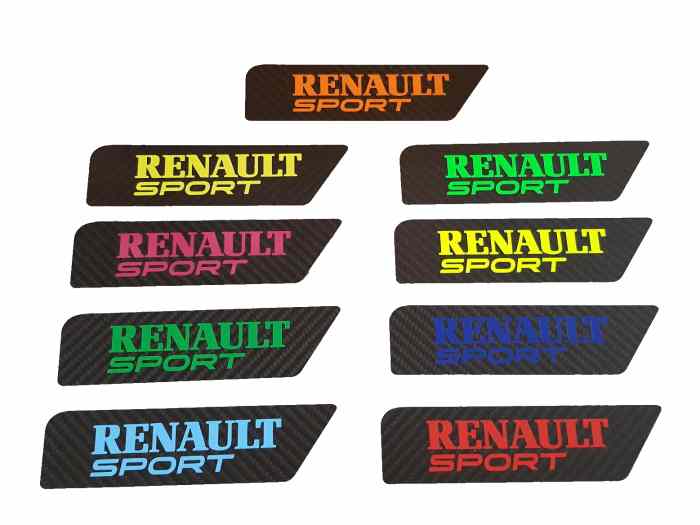 Renault Clio 3 RS Plaque moteur Carbon...